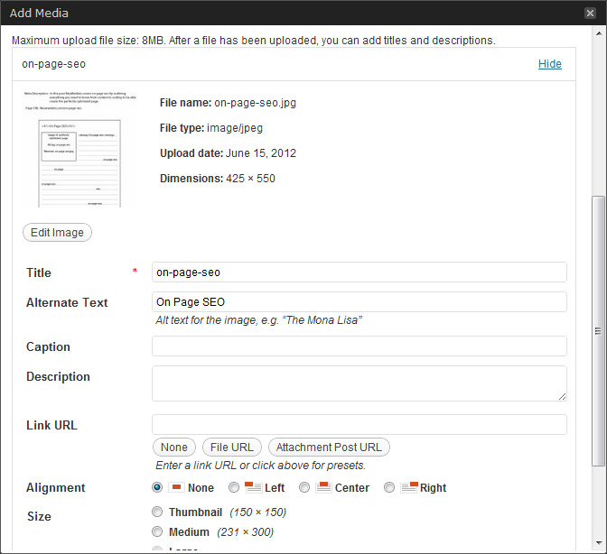 wordpress-add-image WordPress Add Image