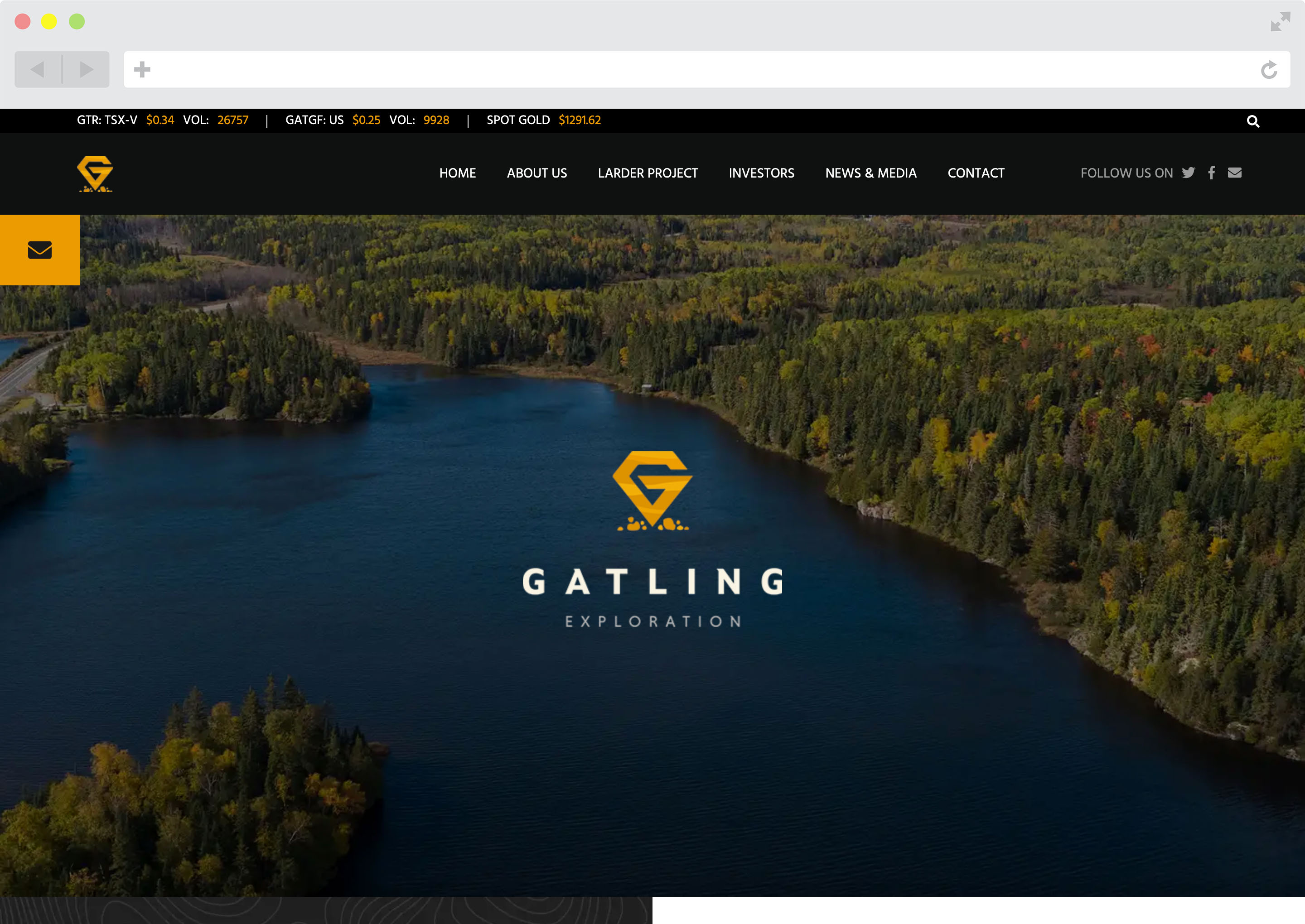 Gatling Exploration Website